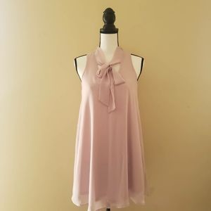 Forever 21 Pink Dress Bow Light Weight Formal